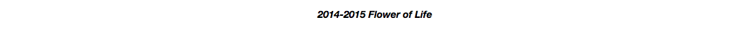 2014-2015 Flower of Life